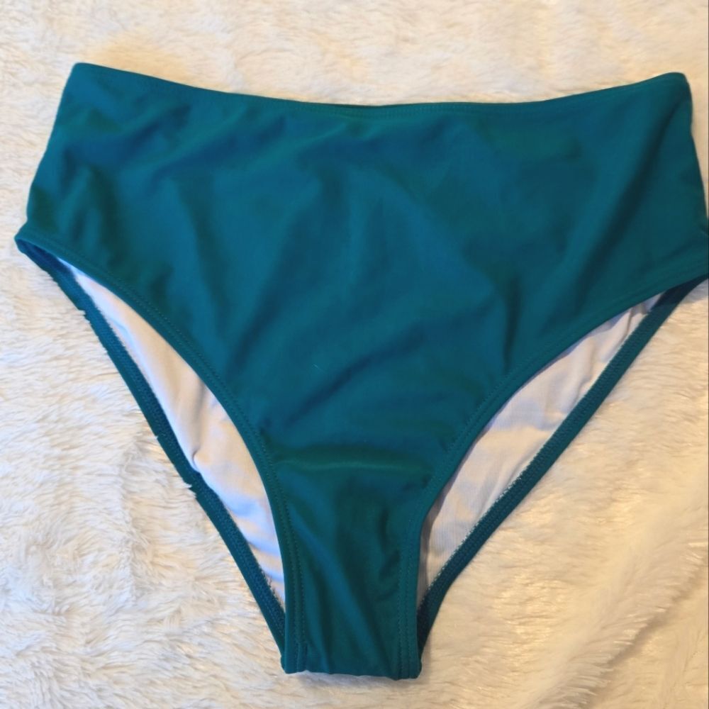 Beachsissi High Waisted Bathing Suit Bottom Sz M